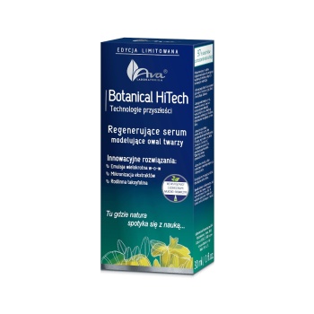 AVA LABORATORIUM Botanical HiTech Regenerujące serum modelujące owal twarzy 30 ml